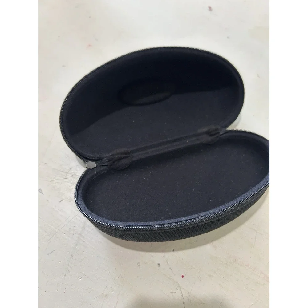 Genuine Oakley Black Zip Protective Hard Case Logo Case Only Sunglasses Case